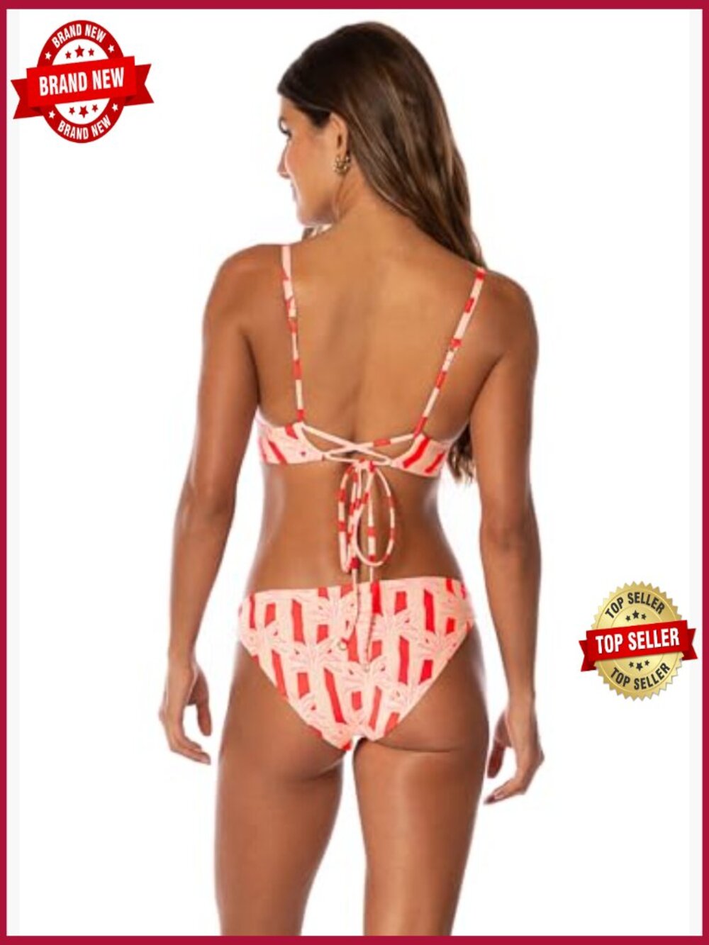 Reversible Bikini Top with Adjustable Straps - Picture 2 of 7